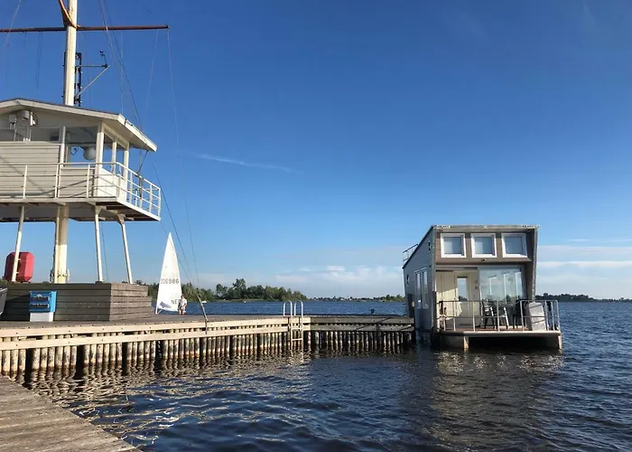 Vendégház Tiny Loft Boat Loosdrecht